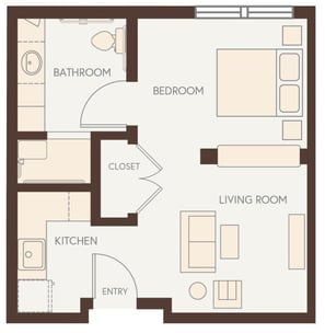 AL_Bur Oak - Suite, 1B - 376 sq. ft.-2