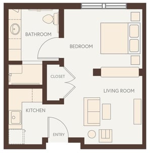 AL_Green Ash - Suite, 1B - 365 sq. ft.